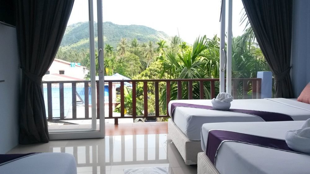 Hotel Rung Phangan Baan Tai Buitenkant foto